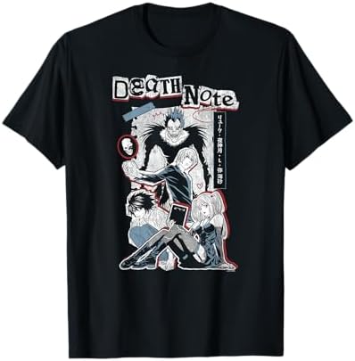 Amazon.com: Death Note Near and Mello Anime T-Shirt : Clothing